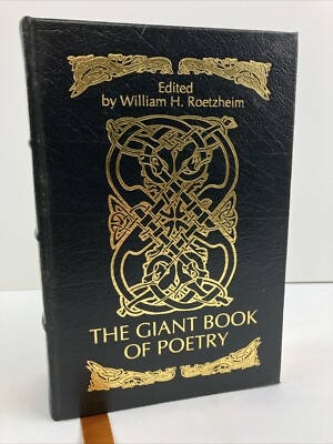 The Giant Book of Poetry Roetzheim Leather Hardcover  *SIGNED * (Highlighted)-image