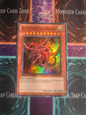 Yu-Gi-Oh! Slifer the Sky Dragon YGLD-ENG01 Limited Ultra Rare NM a1/-image