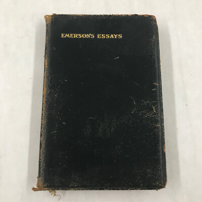 Essays by Ralph Waldo Emerson: First Series and Second Series Two Volumes in One-image