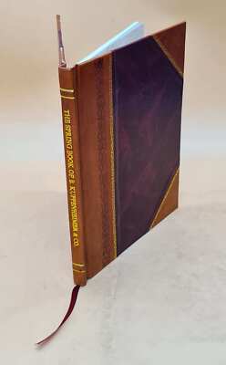 The Spring Book Of B. Kuppenheimer & Co. : Illustrating A New Ce [Leather Bound]-image