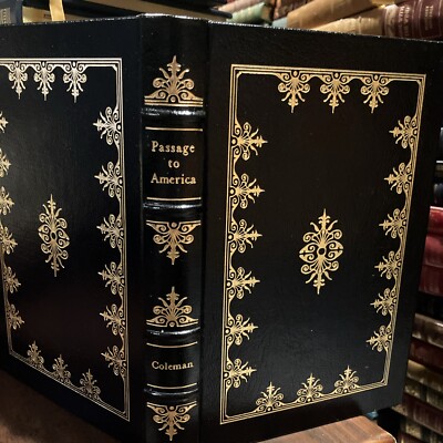 Easton Press: PASSAGE TO AMERICA: 1846-1855 IRISH & ENGLISH EMIGRANTS to AMERICA-image
