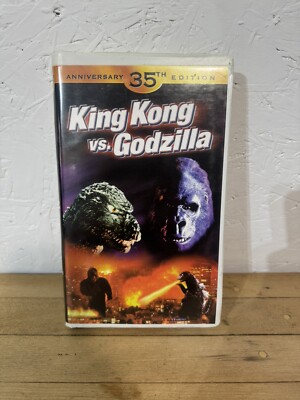 King Kong Vs. Godzilla VHS Horror Goodtimes 35th Anniversary Edition Clamshell-image