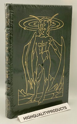 Easton Press MAN PLUS Frederik Pohl Collectors Edition SCI-FI Leatherbound Book-image