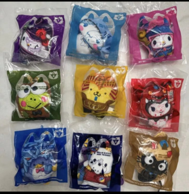 McDonalds Hello Kitty Yugioh Sealed Plush Happy Meal Toy Singles Or Complete Set-image
