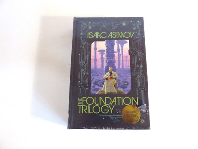 Barnes Noble Leather New Sealed The Foundation Trilogy By Isaac Asimov-image