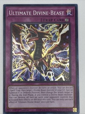 Ultimate Divine-Beast EGS1-EN004 Egyptian God Deck: Slifer the Sky Dragon-1st...-image