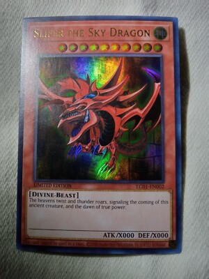 Yu-Gi-Oh! TCG Slifer the Sky Dragon Legendary Collection LC01-EN002 Limited...-image