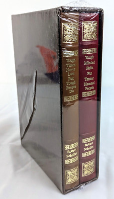 Robert H. Schuller My Journey Book Set of 2 Hardcover Chirstian Religious-image