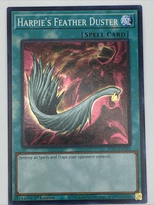 Harpie's Feather Duster EGS1-EN022 Egyptian God Deck: Slifer the Sky Dragon-1st-image