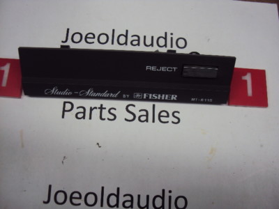 Fisher MT-6115 Turntable Reject Knob and Trim Piece. Parting Out Entire MT-6115.-image