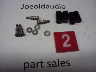 The Fisher 500-T Heat Sink Mounting Screw Kit. Parting Out 500-T Receiver-image