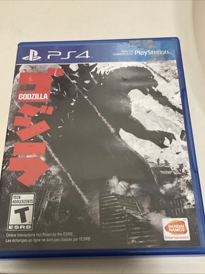 Godzilla PS4 used disk barely scratched and with case-image