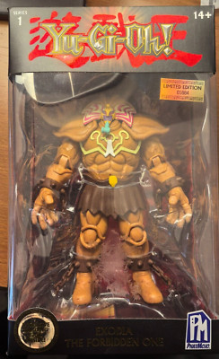 Yu-Gi-Oh Exodia The Forbidden One Limited Edition #01884 Figure W/Exclusive Card-image