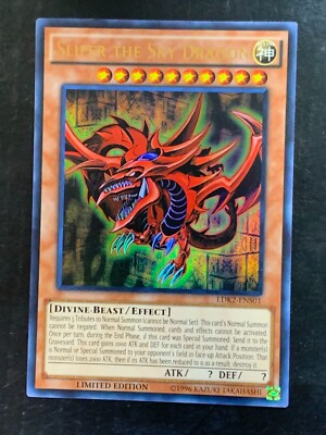 Slifer the Sky Dragon LDK2-ENS01 Ultra Rare Limited Edition Yu-Gi-Oh! Konami [2]-image