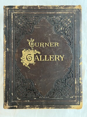 Turner Gallery A Series of 120 Engravings J.M. Turner, RA leather book-image