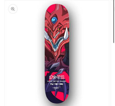 Yugioh Slifer The Sky Dragon Skate Deck-image