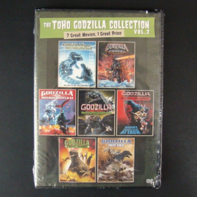 The Toho Godzilla Collection Vol 2 DVD 2015 7-Film Collection New Sealed-image