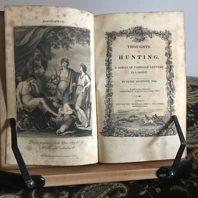 1820 Thoughts on Hunting in a Series of Familiar Letters - Illustrated - Leather-image