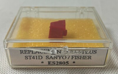 NOS Diamond ES2805 Replacement Stylus Needle for Sanyo/Fisher ST41D, ST40D-image