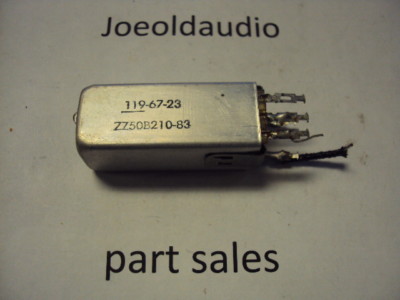 Fisher 220-T Original IF Can. Part # 119-67-23 ZZ50BZ10-83. Parting Out 220-T.-image