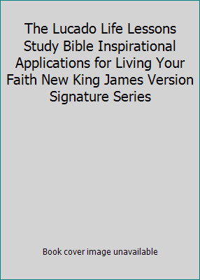 The Lucado Life Lessons Signature Series Study Bible with Black Leathersoft...-image