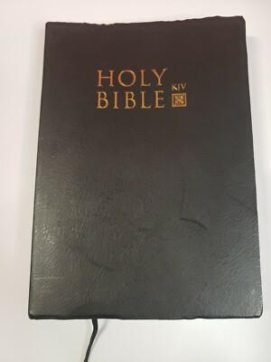 King James Version Holy Bible Old And New Testament Bible Black -image