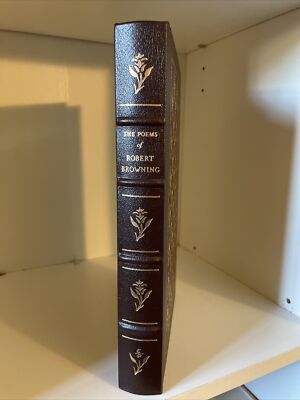 EASTON PRESS LEATHER EDITION, THE POEMS OF ROBERT BROWNING 1979-image