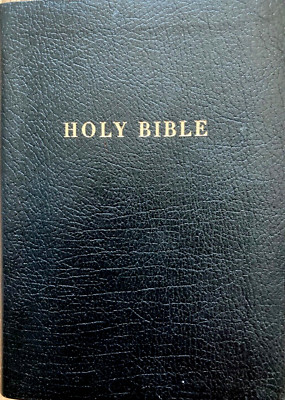 HOLY BIBLE Authorized KJV by Holman Words of Christ in Red IndexedBonded Leather-image