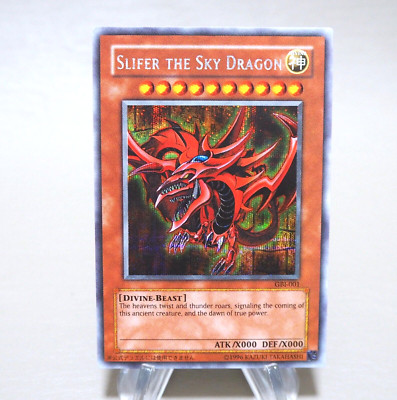 Yu-Gi-Oh Slifer the Sky Dragon GBI-001 Secret Rare Promo Near MINT English n158-image