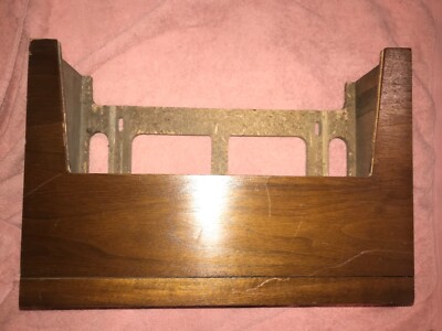 Vintage Fisher  receiver wood cabinet/case-image