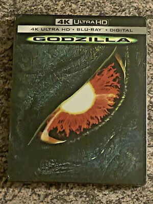 Godzilla (1998) (4K UHD/Blu-ray, Limited Edition Steelbook) BRAND NEW / SEALED-image
