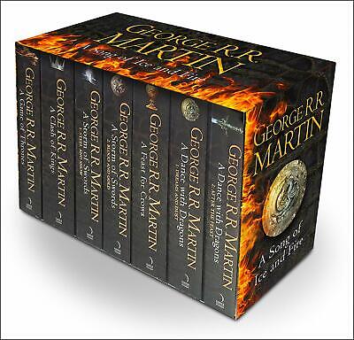 Game of Thrones : A Song of Ice and Fire 7 Books Box Set By George R R Martin-image