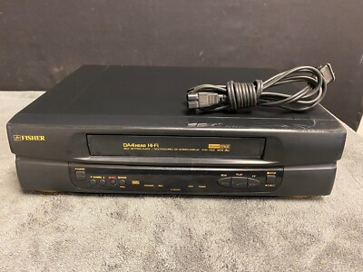 Fisher Model FVH-T518 DA4 Head Hi-Fi VCR For Parts/Repair FREE SHIPPING-image