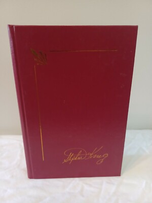 Four Past Midnight By Stephen King Library Edition 1990 Red Leather Bound-image