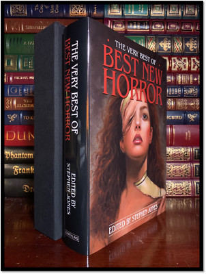 Best New Horror STEPHEN KING NEIL GAIMAN + 20 OTHERS SIGNED Limited 1/200-image