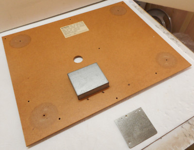 FISHER MT-6420(C) TURNTABLE - BOTTOM COVER  -  PARTING OUT-image