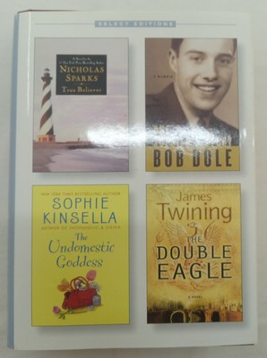 Reader's Digest 4 Novels in 1 HC 1st Ed Leather Bound w/ Dust Jacket-image