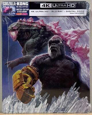 Godzilla x Kong: The New Empire Walmart Exclusive 4K Ultra HD Blu-ray Steelbook-image