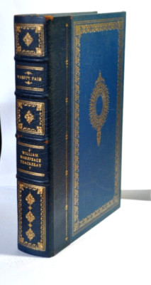Franklin Library VANITY FAIR by Thackeray 1981 1/4 Bound Blue Leather-image