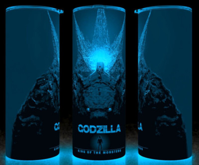Glow in the Dark Godzilla King of Monsters Cup Mug Tumbler 20oz-image