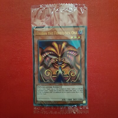 Yugioh Exodia The Forbidden One LART-EN004 Sealed-image