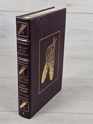 Easton Press Last Of The Mohicans by James Fenimore Cooper 100 Greatest Series-image