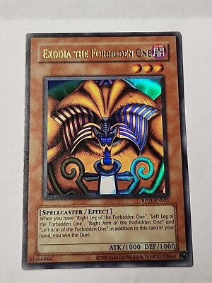 Yu-Gi-Oh! TCG Exodia the Forbidden One Retro Pack RP01-EN021 Unlimited Ultra...-image