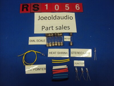 Fisher RS-1056 Receiver Complete Replacement Lamp Kit 12 Piece Kit All New Lamps-image