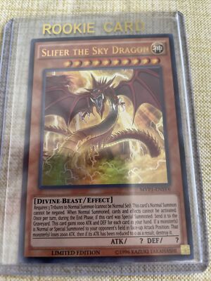 Slifer the Sky Dragon Limited Edition Ultra Rare MVP1-ENSV6 Yu-Gi-Oh!-image