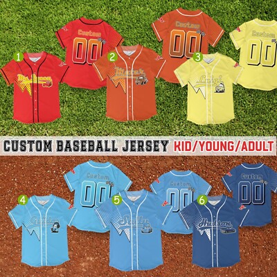 Custom Disney Cars Baseball Jersey Collection Gift For Kid Men Women-image