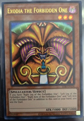 Exodia the Forbidden One LOB-EN124 Legend of Blue Eyes White Dragon (25th...-image