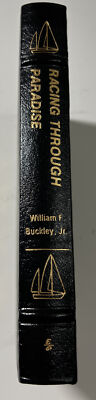 Racing Through Paradise Wm F Buckley Jr. Easton Press Leather  New-image