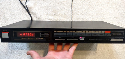 Vintage Fisher Studio-Standard FM-65 AM/FM Stereo Synthesizer Tuner READ-image