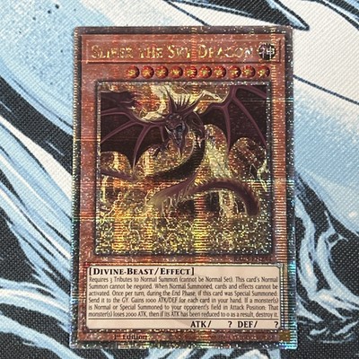 Slifer the Sky Dragon (Quarter Century Secret Rare) RA03-EN244 NM Pack fresh-image
